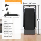 Ambifirner Portable Folding Treadmill, 3.0 HP Foldable Compact Treadmill for Home Office with 300 lb Capacity for Walking & Running
