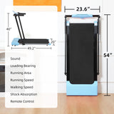 Ambifirner Portable Folding Treadmill, 3.0 HP Foldable Compact Treadmill for Home Office with 300 lb Capacity for Walking & Running